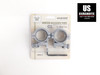Vortex Hunter Riflescope Rings 30mm Medium Weaver Style Crushed Silver 30MRNG-M