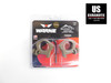 Warne Mountain Tech 1" Low Weaver Style Rings Flat Dark Earth 7200M