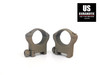 Warne Mountain Tech 30mm High Weaver Style Rings Smoked Bronze 7215M