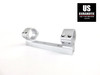 Talley Scope Mounts 1" Low for Traditions Muzzleloader Satin Silver 930751