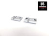 Warne Maxima CVA Cascade, Apex 2-Piece Base Satin Silver M980/980M
