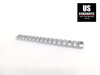Warne Vapor Savage Axis Picatinny Rail 0-MOA Satin Silver V498M