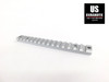 Warne Vapor Savage Axis Picatinny Rail 20-MOA Satin Silver V498-20MOA