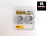 Leupold PRW2 Series 1" High Weaver Style Scope Rings Crushed Silver 174082