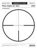 Zeiss Conquest V4 3-12x56 Riflescope Illum. Plex Matte 522925-9960-000