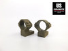 Talley Scope Ring/Base 1" Medium for Weatherby MK V Magnum Flat Dark Earth 940705