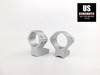 Talley Scope Ring/Base 30mm High for Remington 700 Satin Silver 750700