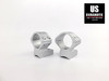 Talley Scope Ring/Base 1" Medium for CVA Cascade Satin Silver 940725