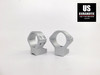 Talley Scope Ring/Base 30mm Medium for Weatherby Vanguard Satin Silver 740734