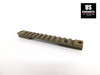 Warne Remington 700 SA Vapor Picatinny Rail Flat Dark Earth V471-20MOA