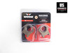 Warne Maxima Horizontal 1" PA High Weaver Style Rings Smoked Bronze 502M