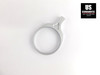 Vortex 44mm Throw Lever Satin Silver TL-44