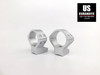 Talley Scope Ring/Base 30mm Medium Ruger 10/22 Satin Silver 740707