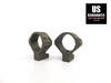 Talley Scope Ring/Base 30mm High for Browning BAR & BLR Smoked Bronze 750711