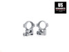 Vortex Hunter Riflescope Rings 30mm High Weaver Style Crushed Silver 30MRNG-H