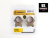Leupold PRW2 Series 1" High Weaver Style Scope Rings Burnt Bronze 174082