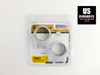 Leupold PRW2 Series 34mm High Weaver Style Scope Rings Satin Silver 175860