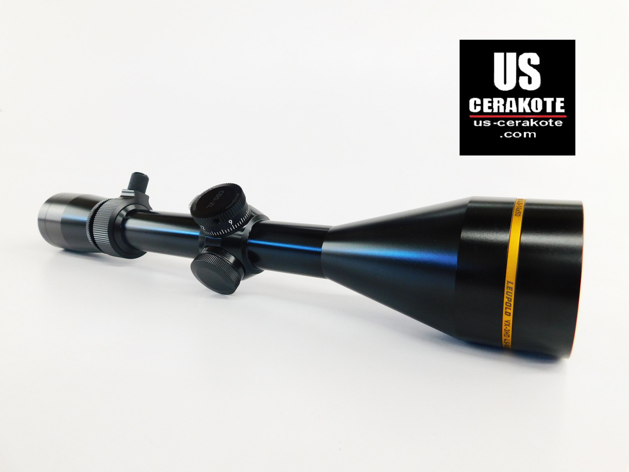 US Cerakote | Leupold VX-3HD 4.5-14x50mm CDS-ZL Duplex Gloss Black