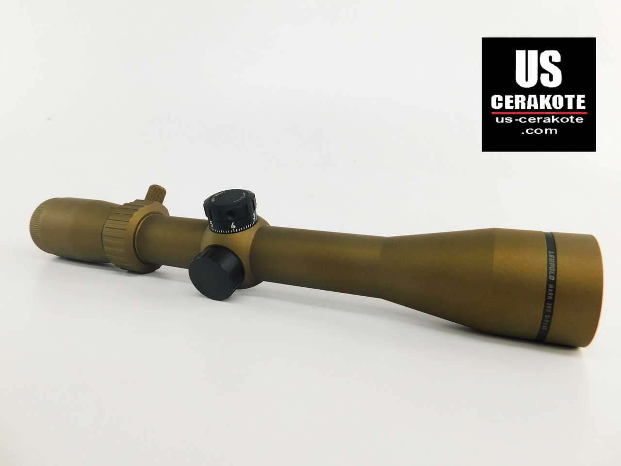 US Cerakote | Leupold Mark 3HD 3-9x40mm P5 Mil Dot Burnt Bronze 180665
