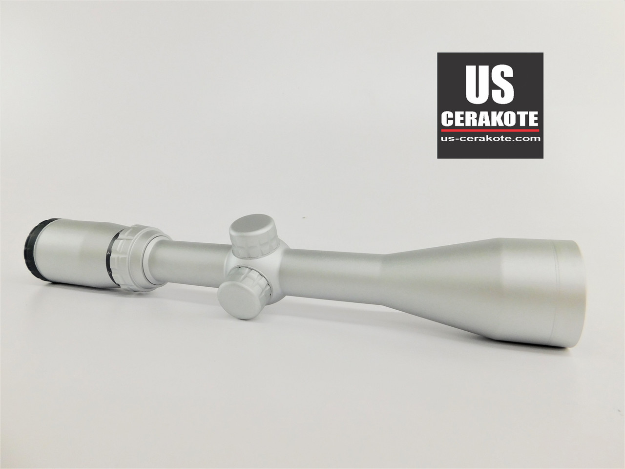 US Cerakote | Bushnell Banner 3-9x40mm Multi-X Satin Silver 613948