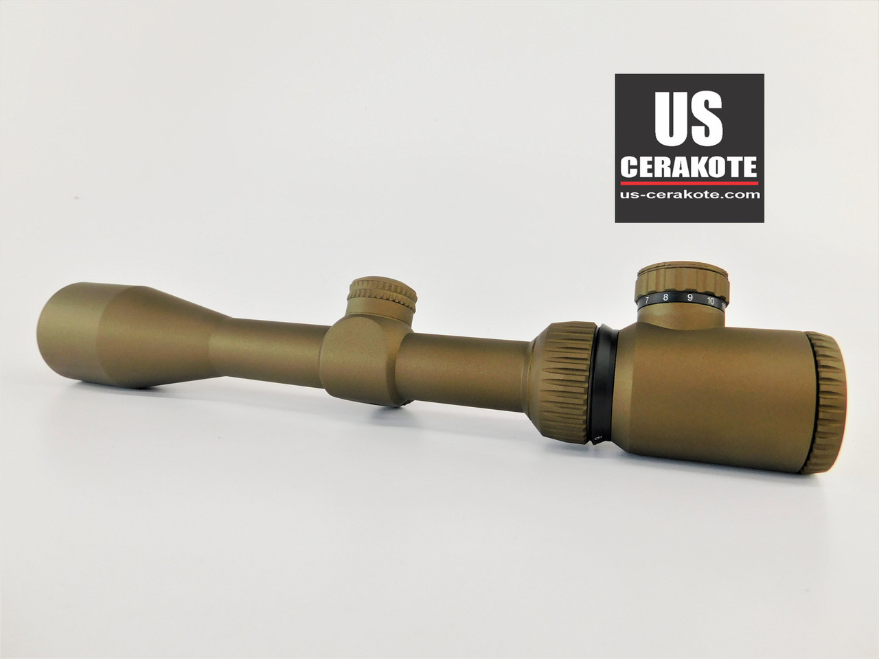 US Cerakote | Vortex Crossfire II 3-9x40mm V-Brite Burnt Bronze