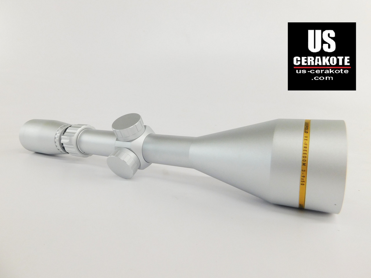 US Cerakote | Leupold VX-Freedom 3-9x50mm Hunt-Plex Satin Silver