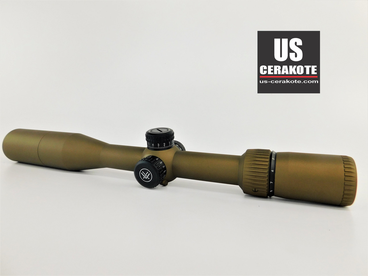 US Cerakote | Vortex Diamondback Tactical 4-16x44mm EBR-2C Burnt