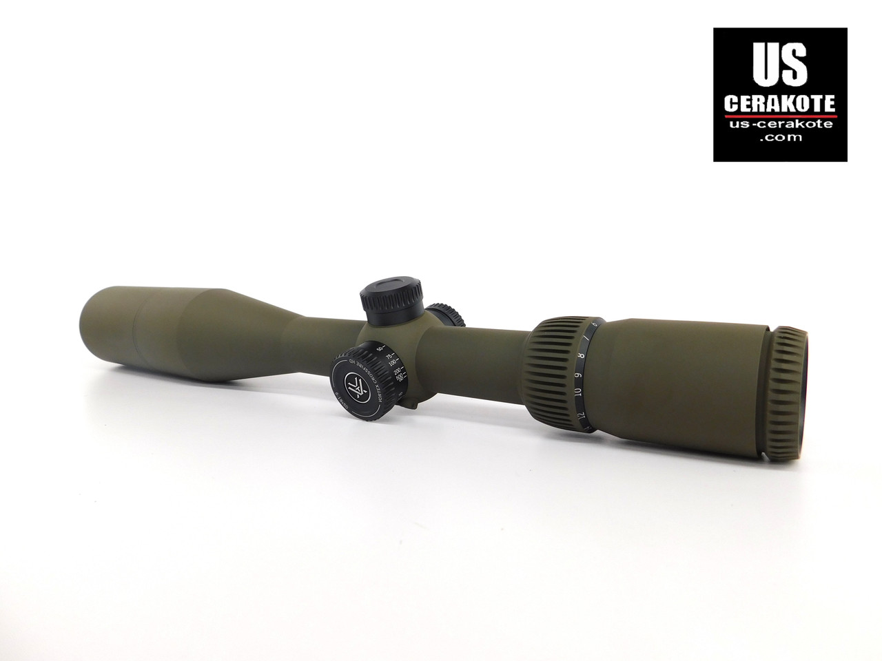 US Cerakote | Vortex Crossfire HD 6-18x50 SFP WideRange Plex MOA
