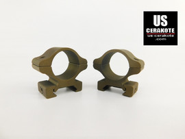 Leupold Rifleman Scope Rings 1" Medium Burnt Bronze 55860