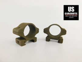 Leupold Rifleman Scope Rings 1" Low Flat Dark Earth 56524