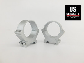 Leupold PRW2 Series 34mm Medium Weaver Style Scope Rings Satin Silver 174086