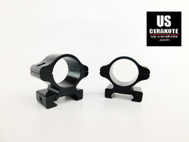 Leupold Rifleman Scope Rings 1" Medium Gloss Black 55860