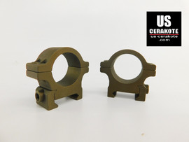 Leupold Open Range 1" Low Weaver-Style Scope Rings Burnt Bronze 180943