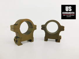 Leupold Open Range 1" Medium Weaver-Style Scope Rings Burnt Bronze 180944