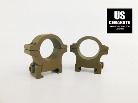 Leupold Open Range 1" Medium Weaver-Style Scope Rings Flat Dark Earth 180944