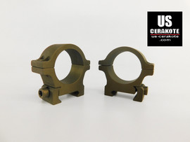 Leupold Open Range 30mm Low Weaver-Style Scope Rings Burnt Bronze 180946