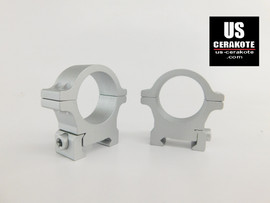 Leupold Open Range 30mm Medium Weaver-Style Scope Rings Satin Silver 180947