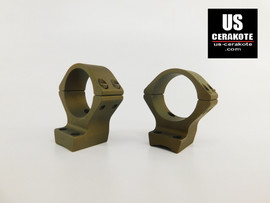 Talley Scope Ring/Base 30mm Medium for Browning X-Bolt Burnt Bronze 740735