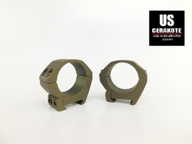 Vortex Pro Series 34mm Low Weaver Style Scope Rings Smoked Bronze PR34-L