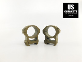 Vortex Pro Series 30mm High Weaver Style Scope Rings Flat Dark Earth PR30-H