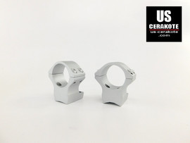 Browning X-Bolt X-Lock l" Medium Integrated Scope Mounts Satin Silver 12502