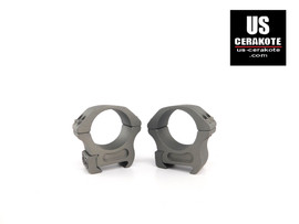 Vortex Pro Series 30mm Medium Weaver Style Scope Rings Gun Metal Grey PR30-M