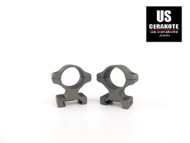 Leupold Rifleman Scope Rings 1" High Gun Metal Grey 55870