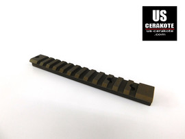 Warne Ruger American SA Vapor Picatinny Rail Burnt Bronze V484-20MOA