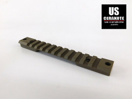Warne Remington 700 SA Mountain Tech Tactical Rail 0-MOA Flat Dark Earth 7671M
