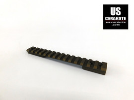 Warne Howa/Vanguard SA Vapor Picatinny Rail Burnt Bronze V450-20MOA