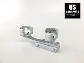 Warne Gen 2 Extended Skeletonized 30mm MSR Mount Satin Silver XSKEL30TW
