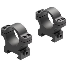 Leupold BackCountry Cross-Slot 1" Medium Weaver Style Rings Matte 175117