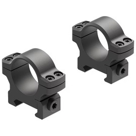 Leupold BackCountry Cross-Slot 1" Low Weaver Style Rings Matte 175116