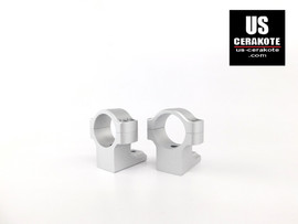 Leupold BackCountry Tikka T3/T3x Hunter 2-PC 1" High Rings Satin Silver 171103